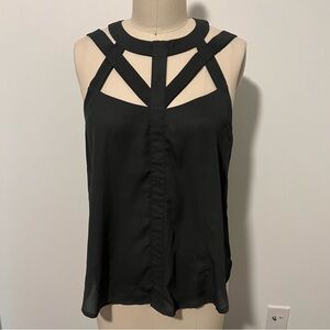 ASTR Geometric Strappy Tank